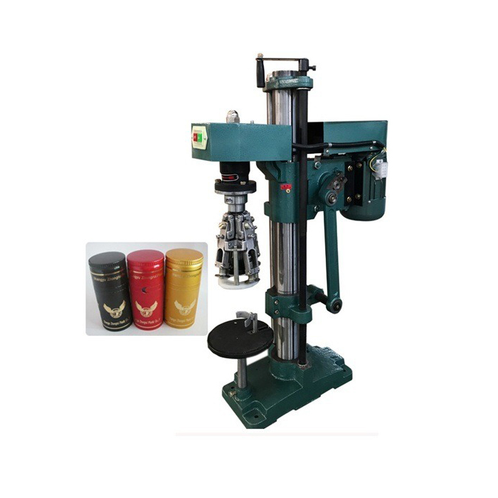 അലുമിനിയം സ്ക്രൂ ക്യാപ്പിംഗ് മെഷീൻ മാനുവൽ റോപ്പ് ക്യാപ്പിംഗ് മെഷീൻ