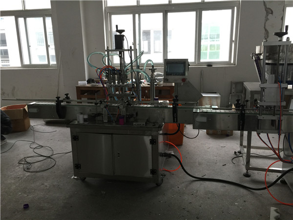 ഓട്ടോമാറ്റിക് പിസ്റ്റൺ ലിക്വിഡ് ഫില്ലിംഗ് മെഷീൻ 50 മില്ലി മുതൽ 1 എൽ വരെ