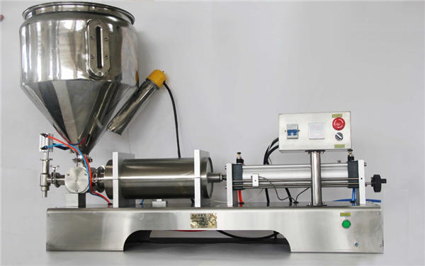 ശുദ്ധമായ ന്യൂമാറ്റിക് സെമി ഓട്ടോമാറ്റിക് ഫ്രൂട്ട് ജാം പൂരിപ്പിക്കൽ യന്ത്രം