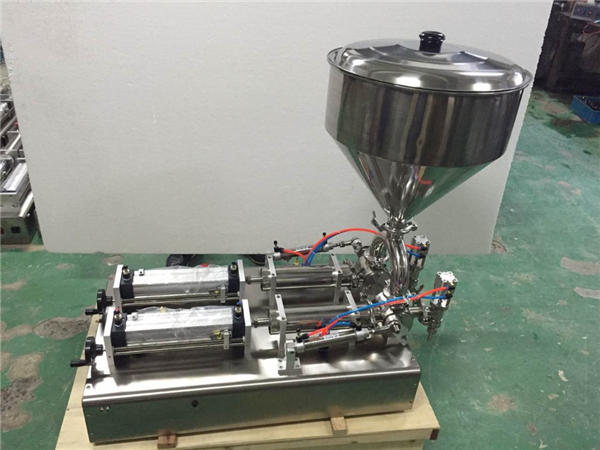 വ്യാപകമായി ഉപയോഗിക്കുന്ന ഇരട്ട തലകൾ സ്ട്രോബെറി ജാം പൂരിപ്പിക്കൽ യന്ത്രം 